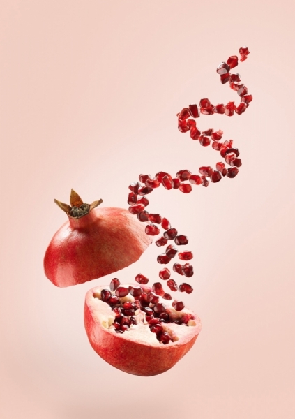 Photograph Jonathan Beer Pomegranate on One Eyeland